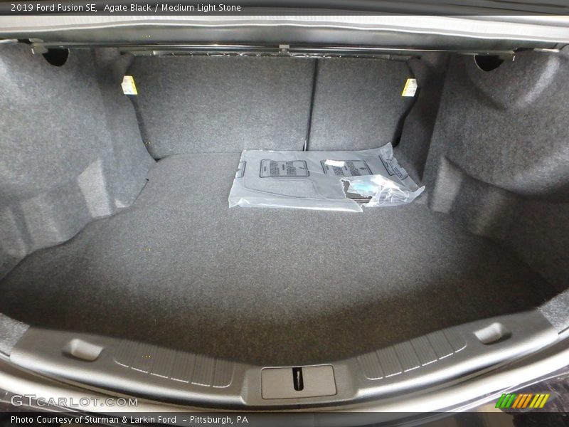Agate Black / Medium Light Stone 2019 Ford Fusion SE