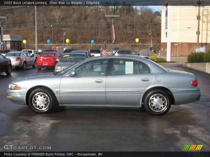 Silver Blue Ice Metallic / Graphite 2003 Buick LeSabre Limited
