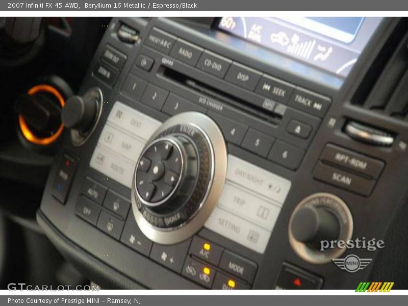 Beryllium 16 Metallic / Espresso/Black 2007 Infiniti FX 45 AWD