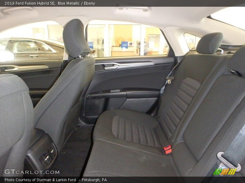 Blue Metallic / Ebony 2019 Ford Fusion Hybrid SE