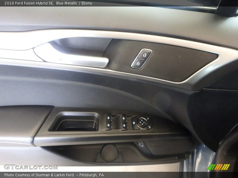 Blue Metallic / Ebony 2019 Ford Fusion Hybrid SE