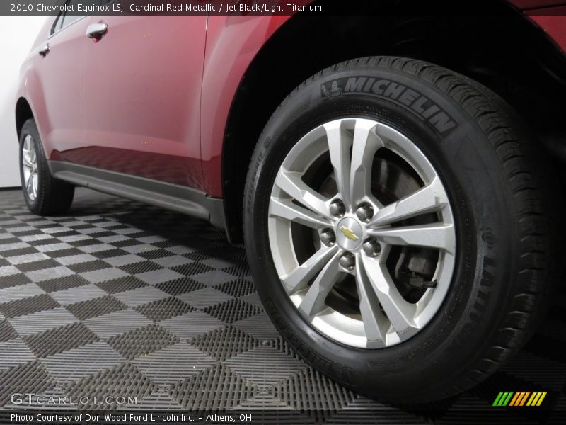 Cardinal Red Metallic / Jet Black/Light Titanium 2010 Chevrolet Equinox LS