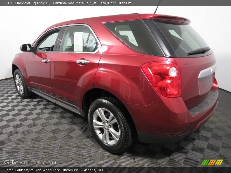 Cardinal Red Metallic / Jet Black/Light Titanium 2010 Chevrolet Equinox LS