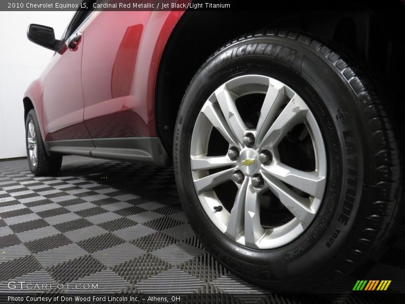 Cardinal Red Metallic / Jet Black/Light Titanium 2010 Chevrolet Equinox LS