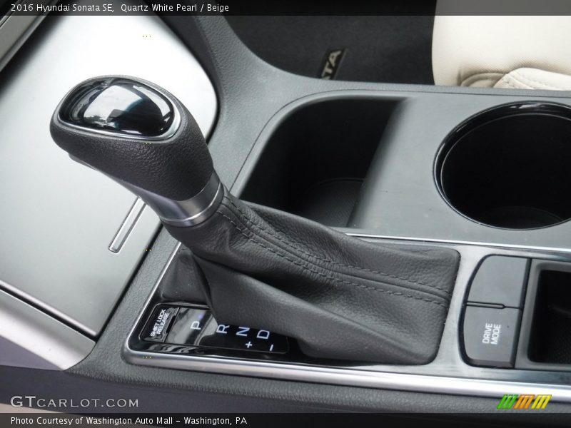 Quartz White Pearl / Beige 2016 Hyundai Sonata SE