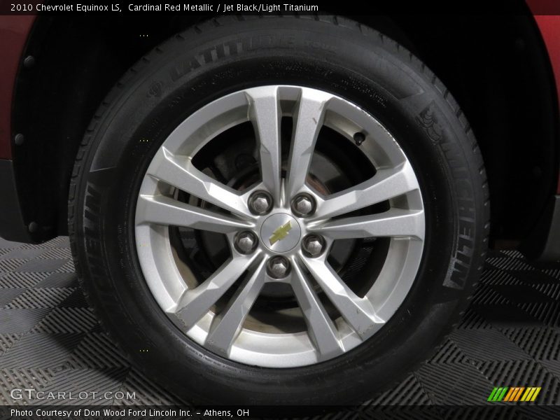 Cardinal Red Metallic / Jet Black/Light Titanium 2010 Chevrolet Equinox LS