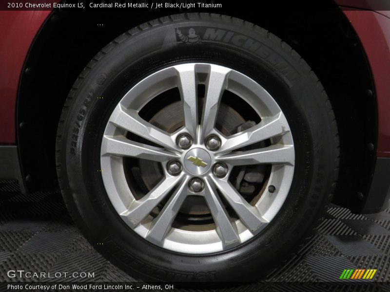 Cardinal Red Metallic / Jet Black/Light Titanium 2010 Chevrolet Equinox LS