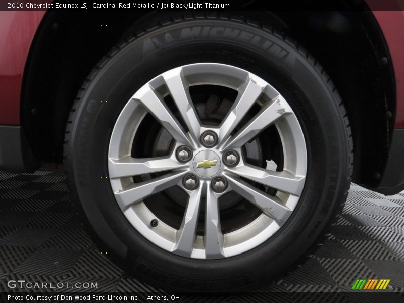 Cardinal Red Metallic / Jet Black/Light Titanium 2010 Chevrolet Equinox LS