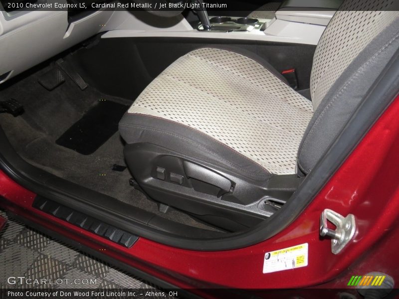 Cardinal Red Metallic / Jet Black/Light Titanium 2010 Chevrolet Equinox LS