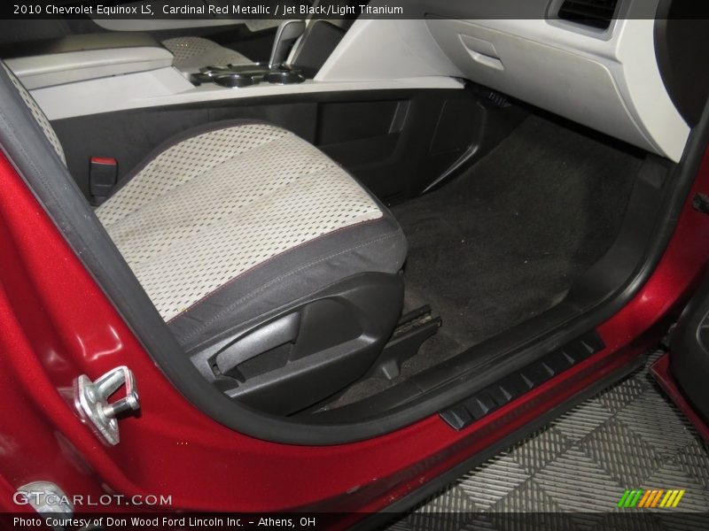 Cardinal Red Metallic / Jet Black/Light Titanium 2010 Chevrolet Equinox LS