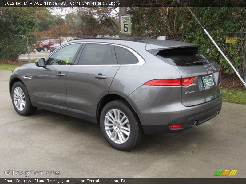 Corris Grey Metallic / Ebony 2019 Jaguar F-PACE Prestige AWD