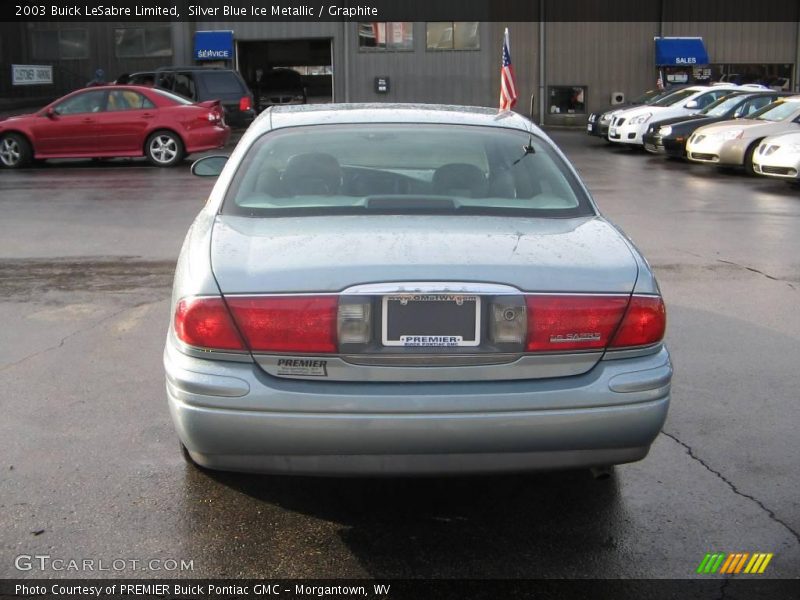 Silver Blue Ice Metallic / Graphite 2003 Buick LeSabre Limited
