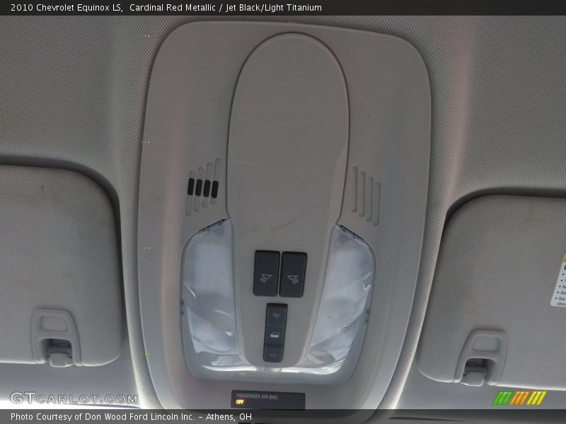Cardinal Red Metallic / Jet Black/Light Titanium 2010 Chevrolet Equinox LS