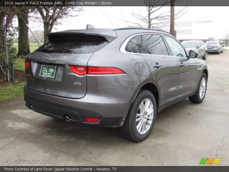 Corris Grey Metallic / Ebony 2019 Jaguar F-PACE Prestige AWD