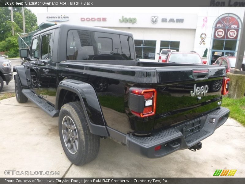 Black / Black 2020 Jeep Gladiator Overland 4x4