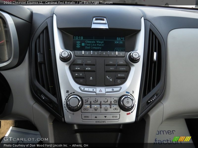 Cardinal Red Metallic / Jet Black/Light Titanium 2010 Chevrolet Equinox LS