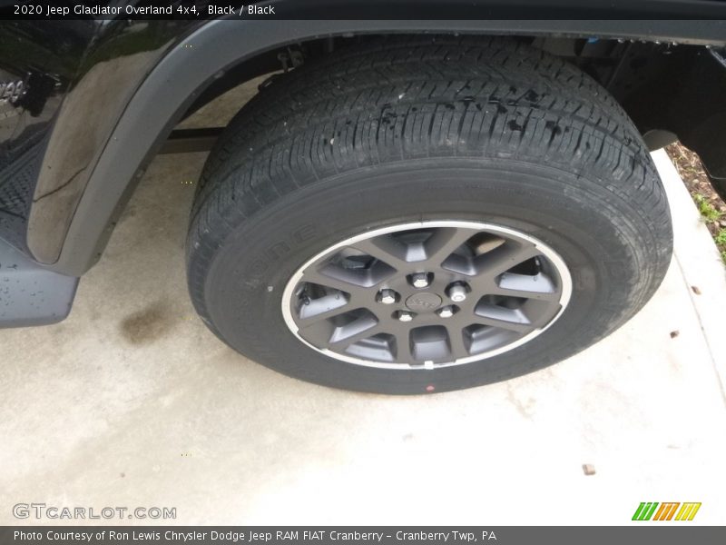 Black / Black 2020 Jeep Gladiator Overland 4x4