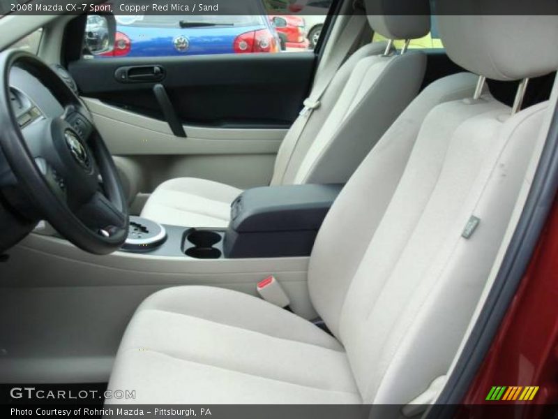 Copper Red Mica / Sand 2008 Mazda CX-7 Sport