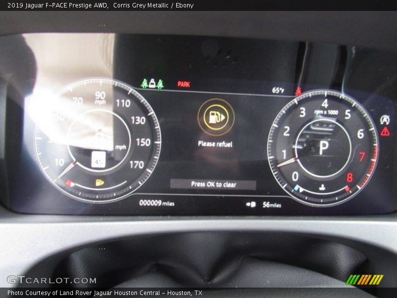 Corris Grey Metallic / Ebony 2019 Jaguar F-PACE Prestige AWD