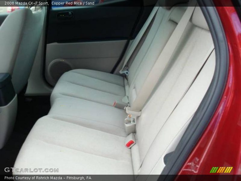 Copper Red Mica / Sand 2008 Mazda CX-7 Sport