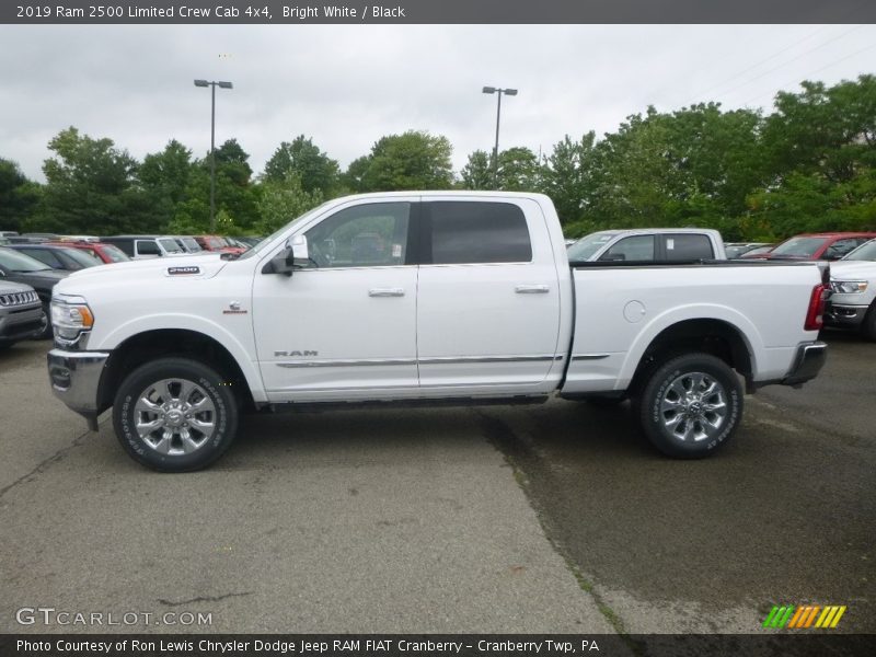 Bright White / Black 2019 Ram 2500 Limited Crew Cab 4x4