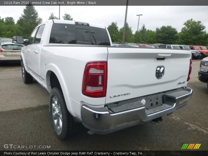 Bright White / Black 2019 Ram 2500 Limited Crew Cab 4x4