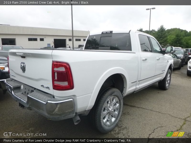 Bright White / Black 2019 Ram 2500 Limited Crew Cab 4x4