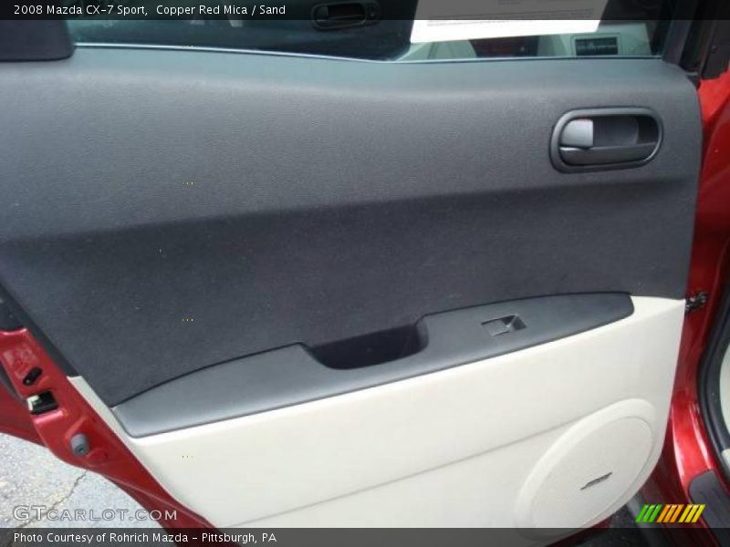 Copper Red Mica / Sand 2008 Mazda CX-7 Sport