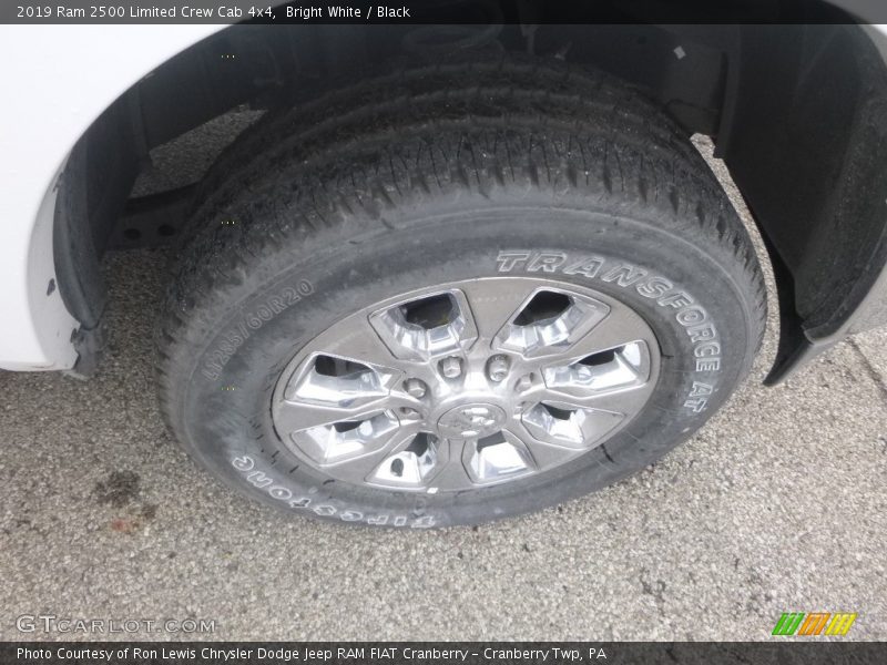 Bright White / Black 2019 Ram 2500 Limited Crew Cab 4x4