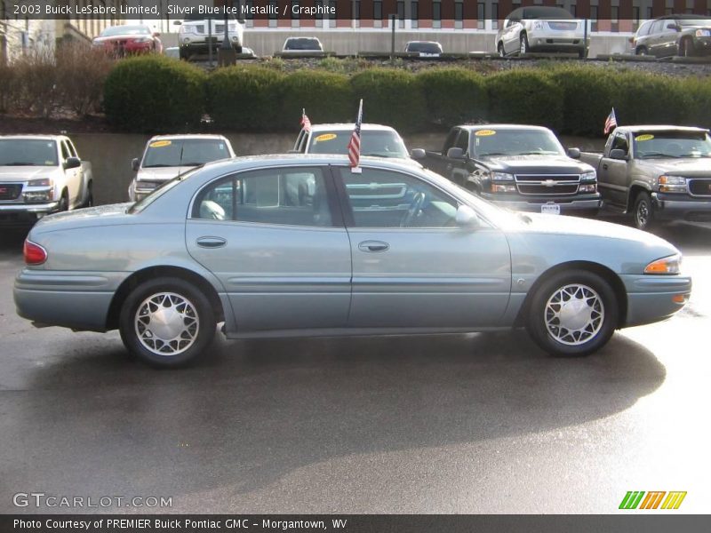 Silver Blue Ice Metallic / Graphite 2003 Buick LeSabre Limited