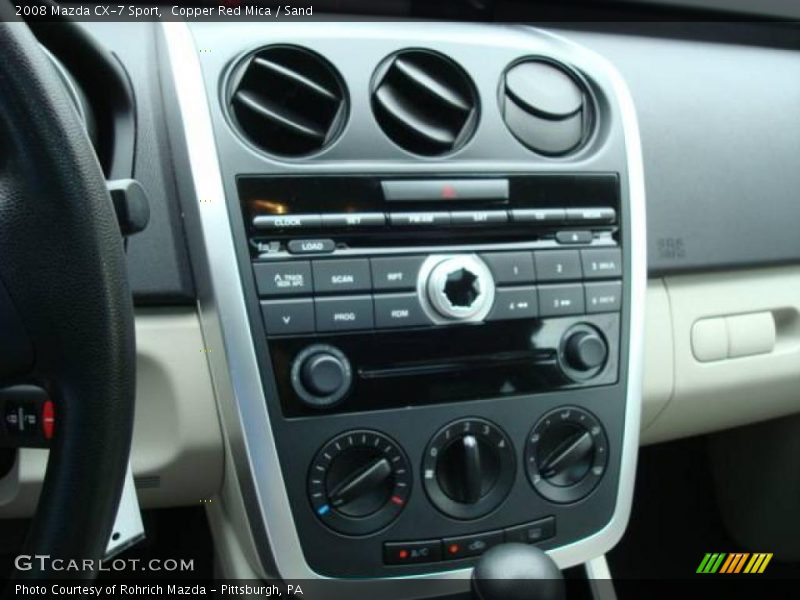 Copper Red Mica / Sand 2008 Mazda CX-7 Sport