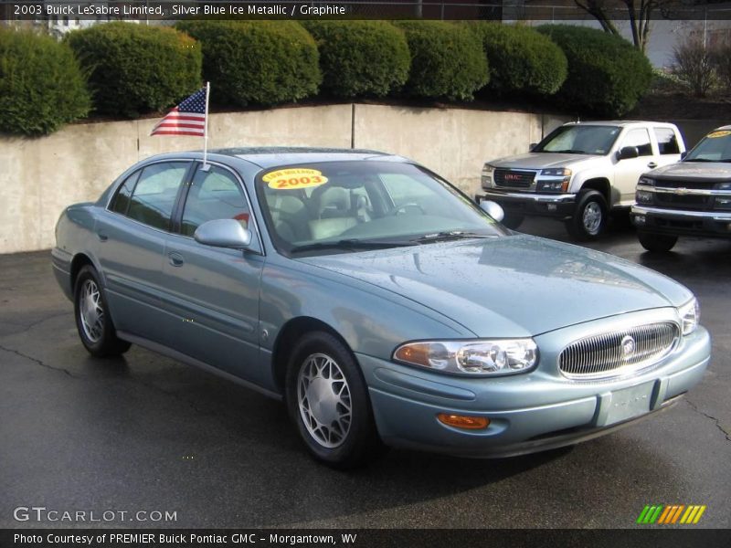 Silver Blue Ice Metallic / Graphite 2003 Buick LeSabre Limited