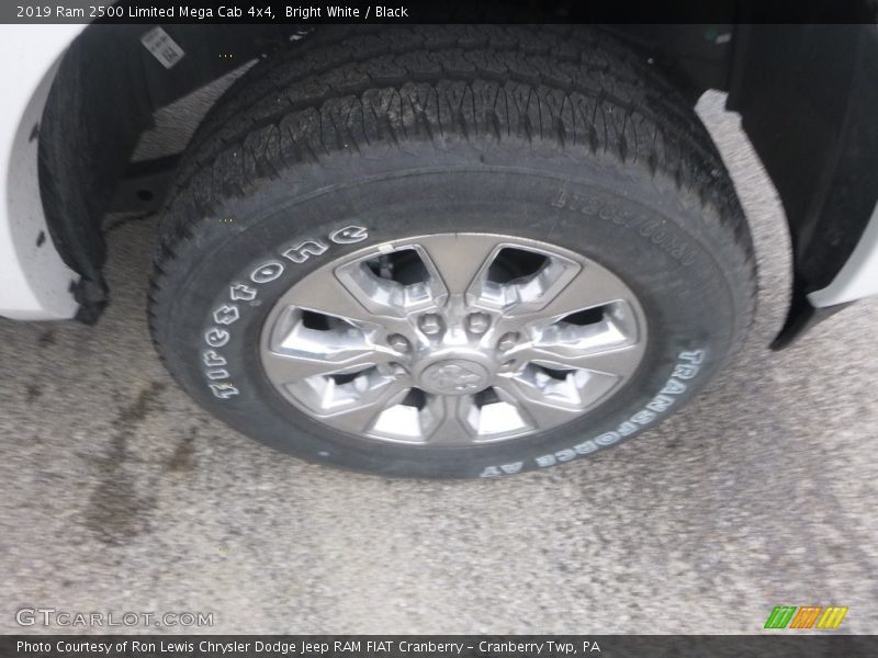 Bright White / Black 2019 Ram 2500 Limited Mega Cab 4x4
