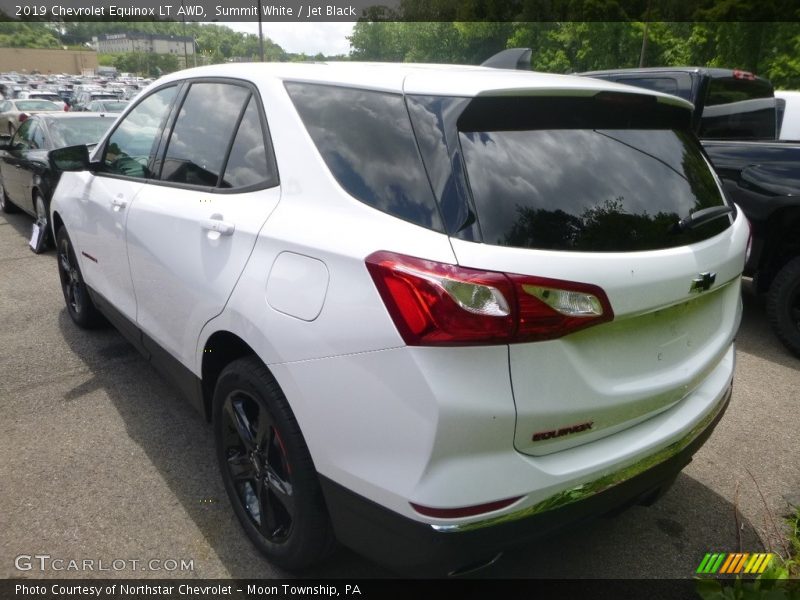 Summit White / Jet Black 2019 Chevrolet Equinox LT AWD