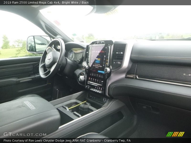 Bright White / Black 2019 Ram 2500 Limited Mega Cab 4x4