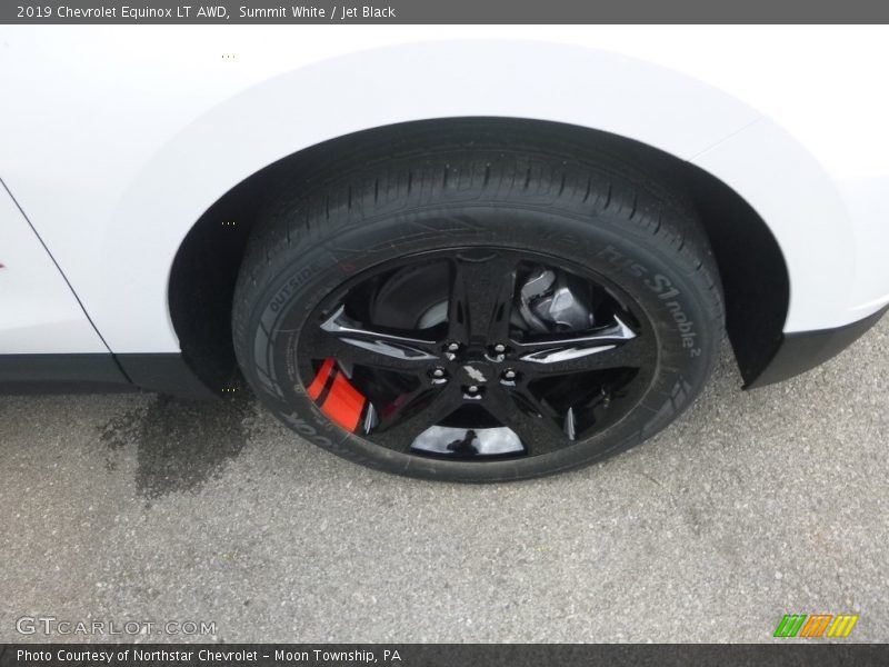 Summit White / Jet Black 2019 Chevrolet Equinox LT AWD