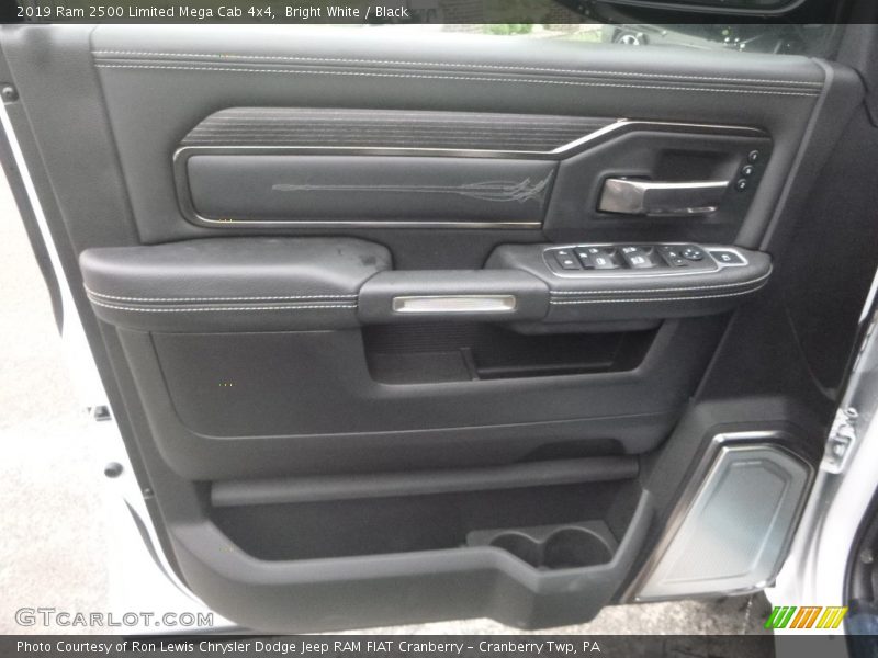 Bright White / Black 2019 Ram 2500 Limited Mega Cab 4x4