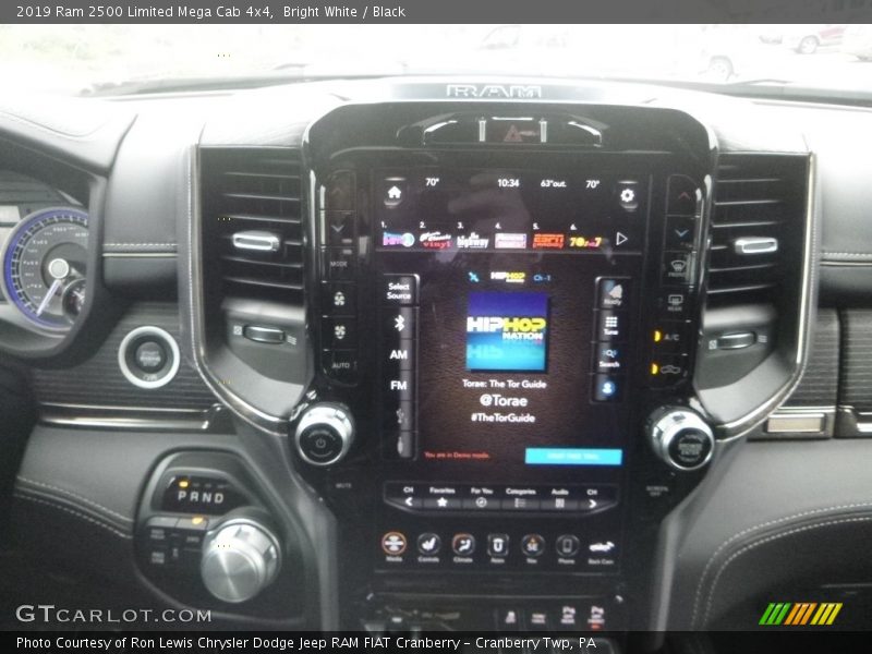 Bright White / Black 2019 Ram 2500 Limited Mega Cab 4x4