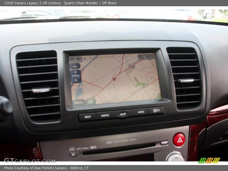 Quartz Silver Metallic / Off Black 2008 Subaru Legacy 3.0R Limited