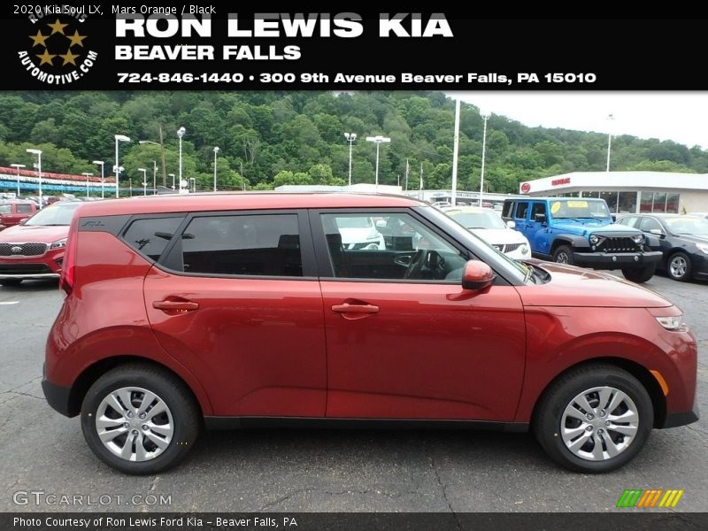 Mars Orange / Black 2020 Kia Soul LX