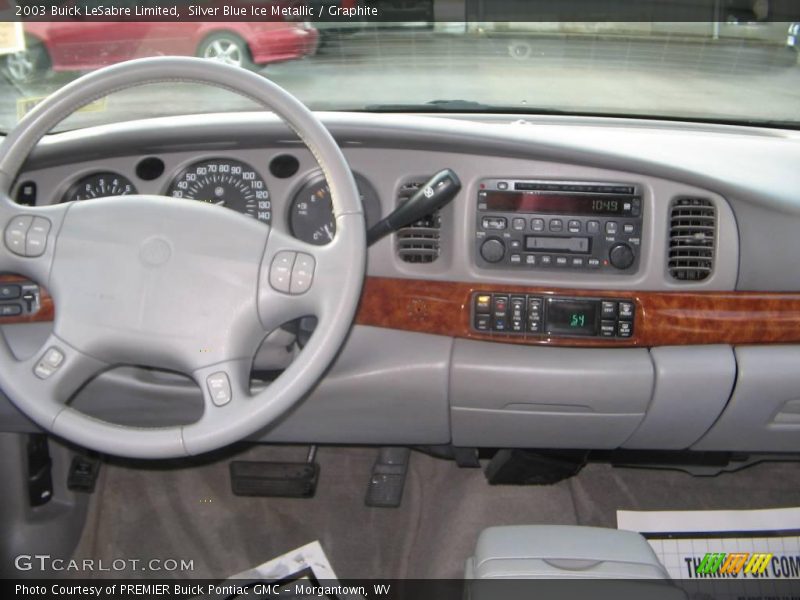 Silver Blue Ice Metallic / Graphite 2003 Buick LeSabre Limited