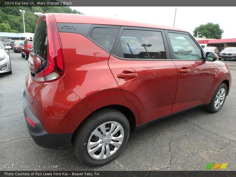 Mars Orange / Black 2020 Kia Soul LX