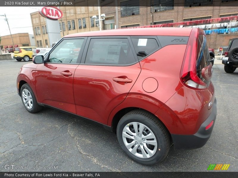 Mars Orange / Black 2020 Kia Soul LX