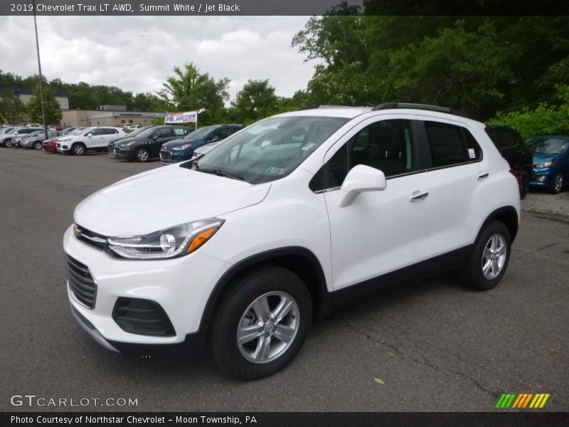 Summit White / Jet Black 2019 Chevrolet Trax LT AWD