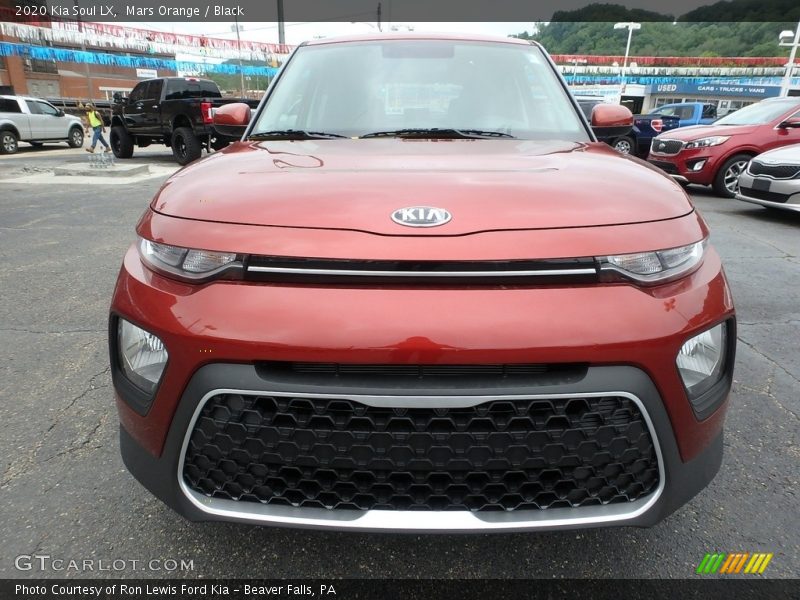 Mars Orange / Black 2020 Kia Soul LX