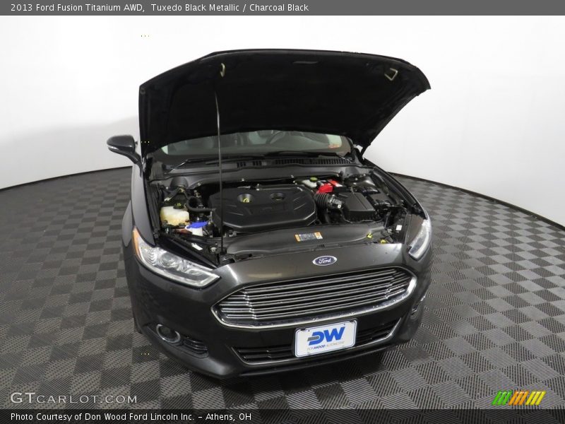 Tuxedo Black Metallic / Charcoal Black 2013 Ford Fusion Titanium AWD