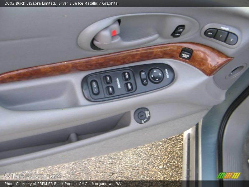 Silver Blue Ice Metallic / Graphite 2003 Buick LeSabre Limited