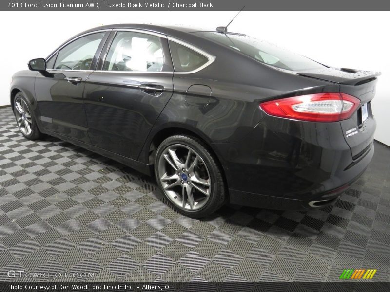 Tuxedo Black Metallic / Charcoal Black 2013 Ford Fusion Titanium AWD