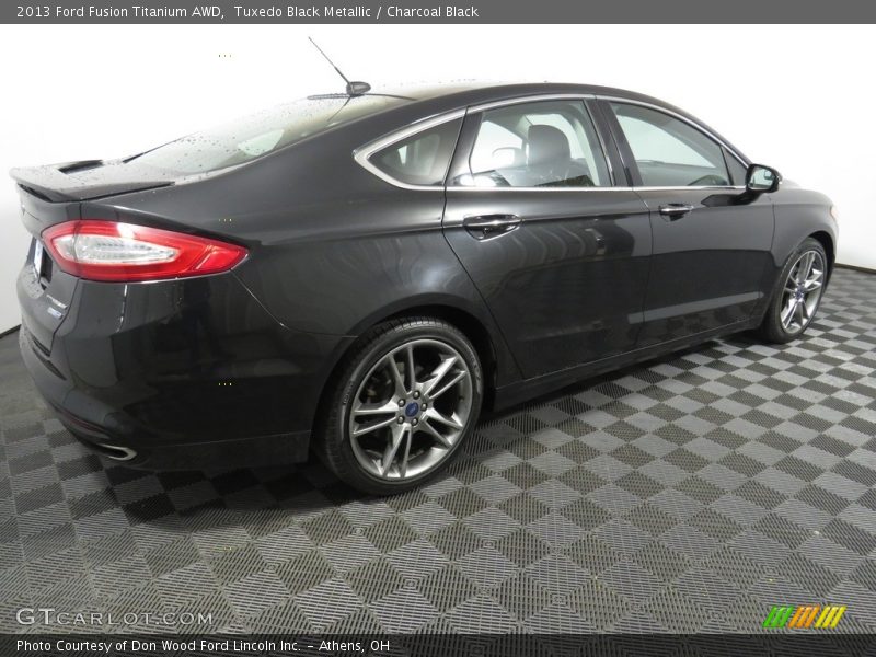 Tuxedo Black Metallic / Charcoal Black 2013 Ford Fusion Titanium AWD