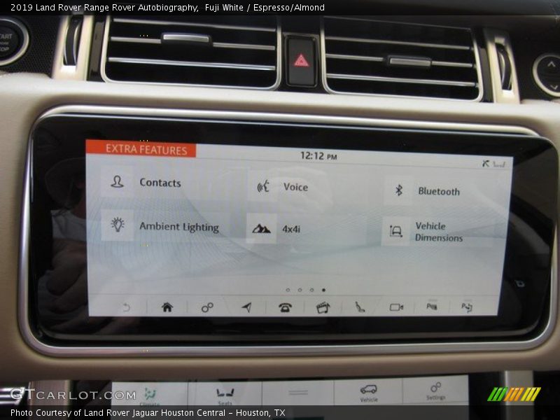 Fuji White / Espresso/Almond 2019 Land Rover Range Rover Autobiography